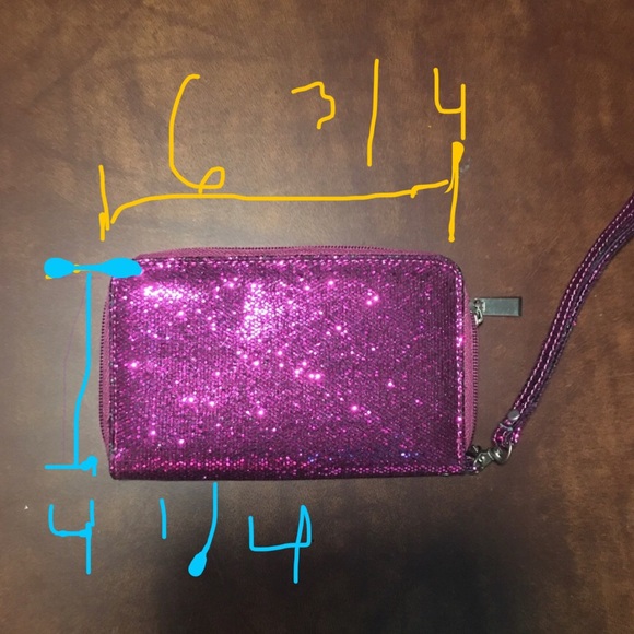 Pink Sparkle Wallet - Picture 4 of 6